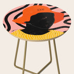 Squirt game with yellow shirt and black and pink background minimal  Side Table Gallery Image 2