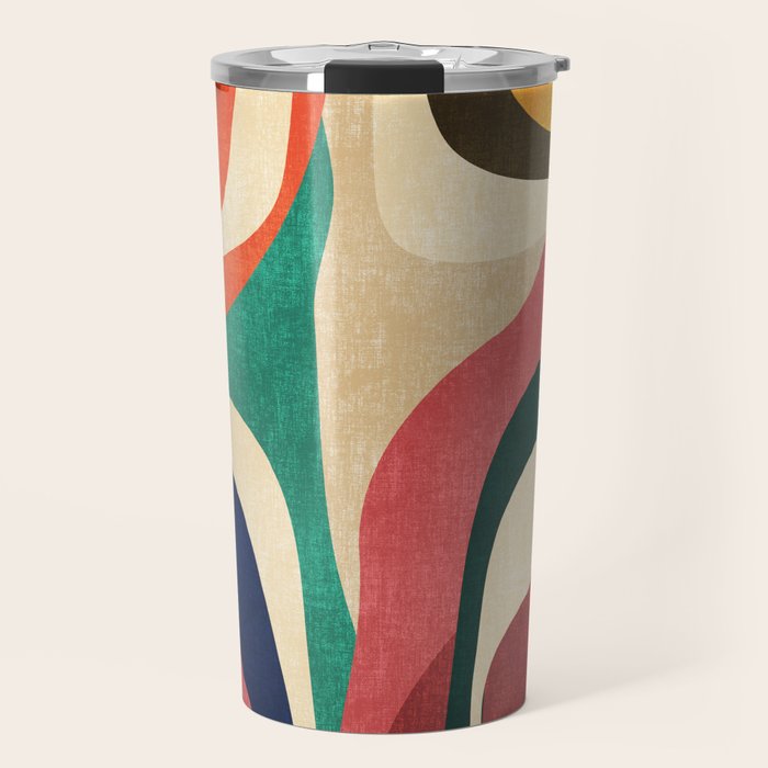 Impossible contour map Travel Mug Gallery Image 1