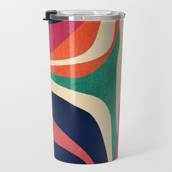 Impossible contour map Travel Mug Gallery Image 3