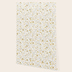 Christmas Golden Stars Elegant Celestial Stars Wallpaper Gallery Image 2