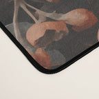 Desert Florals And Succulent Garden Peach Teal Desk Mat Gallery Image 4