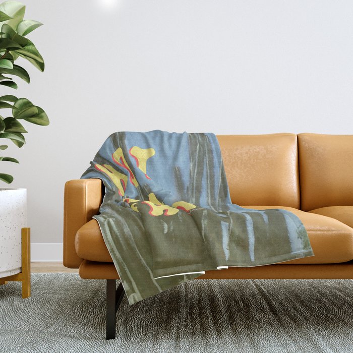 HOT AS SHIT Throw Blanket Gallery Image 1