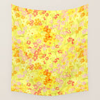 Summer Garden (Yellow) Wall Tapestry Gallery Image 4