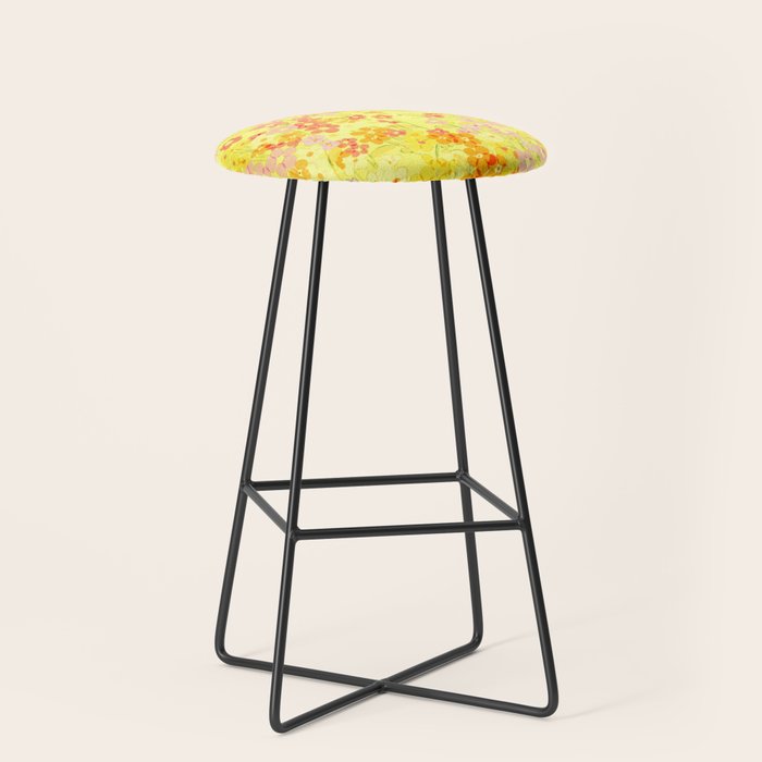 Summer Garden (Yellow) Stool Gallery Image 1