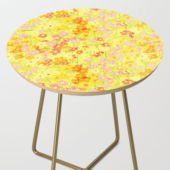 Summer Garden (Yellow) Side Table Gallery Image 2