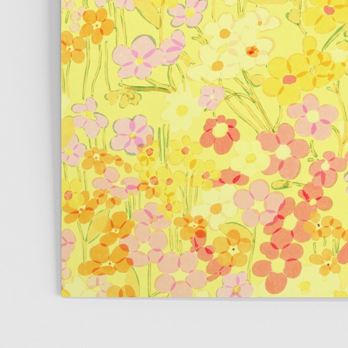 Summer Garden (Yellow) Poster Gallery Image 3