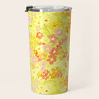 Summer Garden (Yellow) Travel Mug Gallery Image 3