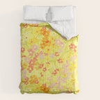 Summer Garden (Yellow) Comforter Gallery Image 6