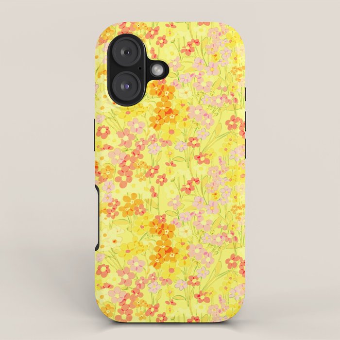 Summer Garden (Yellow) iPhone Case Gallery Image 1