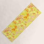 Summer Garden (Yellow) Yoga Mat Gallery Image 1