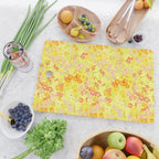Summer Garden (Yellow) Cutting Board Gallery Image 2