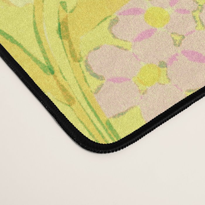 Summer Garden (Yellow) Desk Mat Gallery Image 4