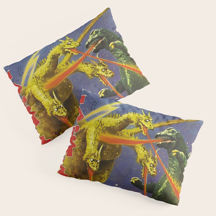 Godzilla 15 Pillow Sham Gallery Image 3