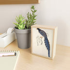 Red-billed magpie by Elizabeth Gould from "A Century of Birds from the Himalaya Mountains," 1831 Mini Art Print Gallery Image 2