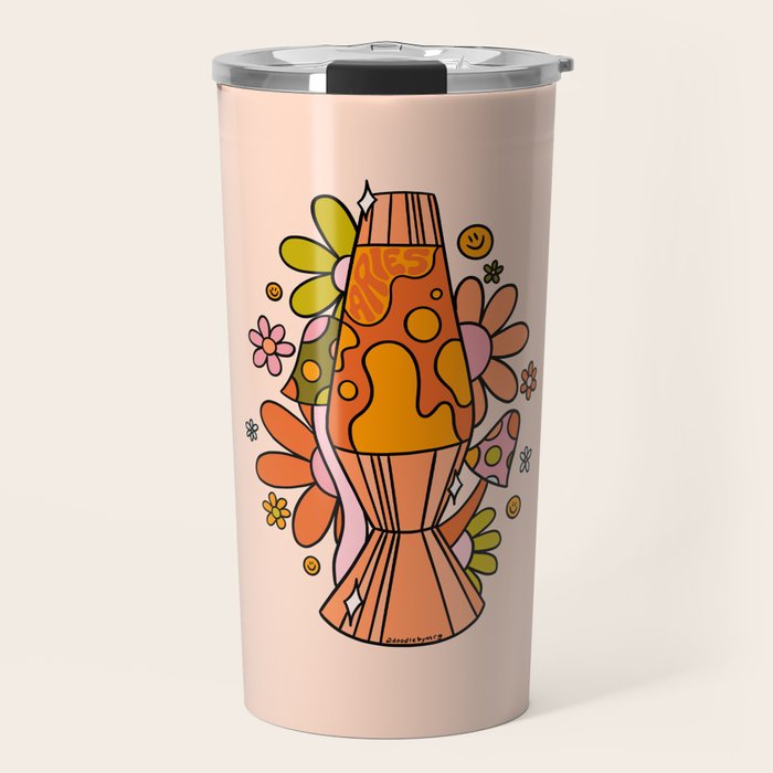 Aries Lava Lamp Travel Mug Gallery Image 1