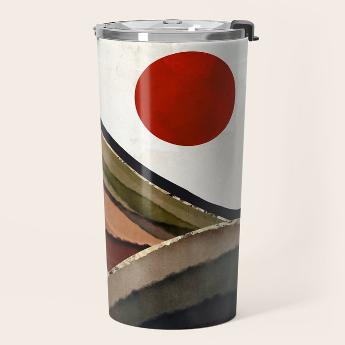 Fall Abstract Travel Mug Gallery Image 2