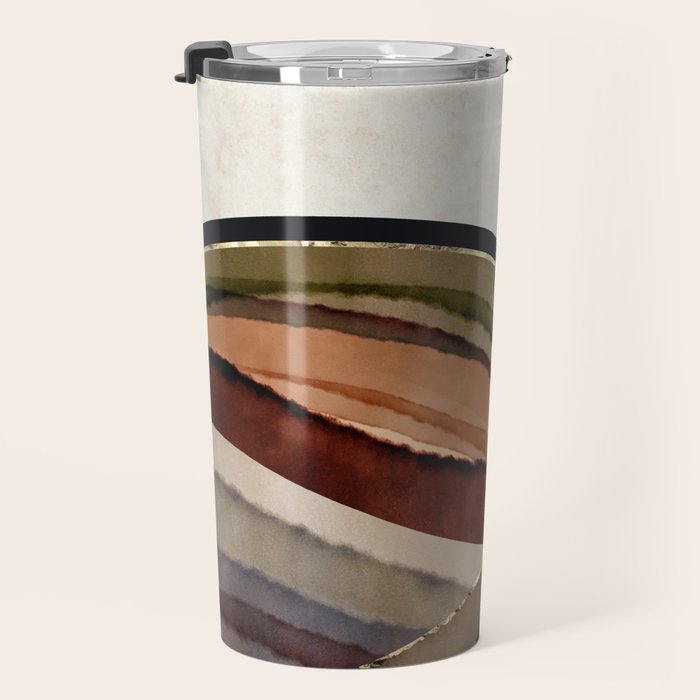 Fall Abstract Travel Mug Gallery Image 3