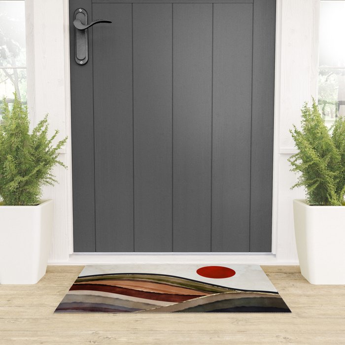 Fall Abstract Welcome Mat Gallery Image 3