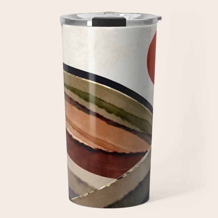 Fall Abstract Travel Mug Gallery Image 1