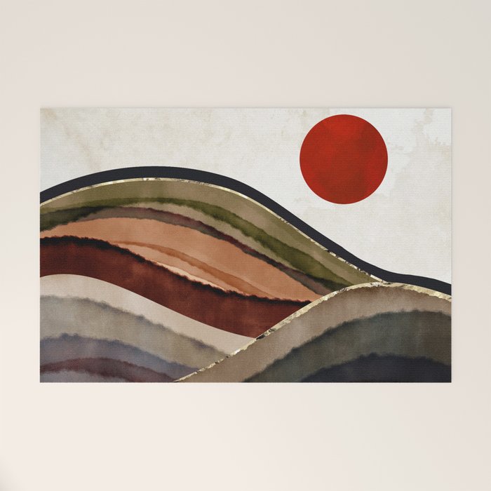 Fall Abstract Welcome Mat Gallery Image 1
