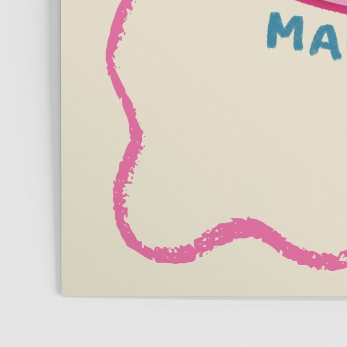 Spicy Margs Cocktail Print Poster Gallery Image 3