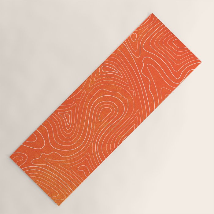 Sunset Ripple Yoga Mat Gallery Image 1