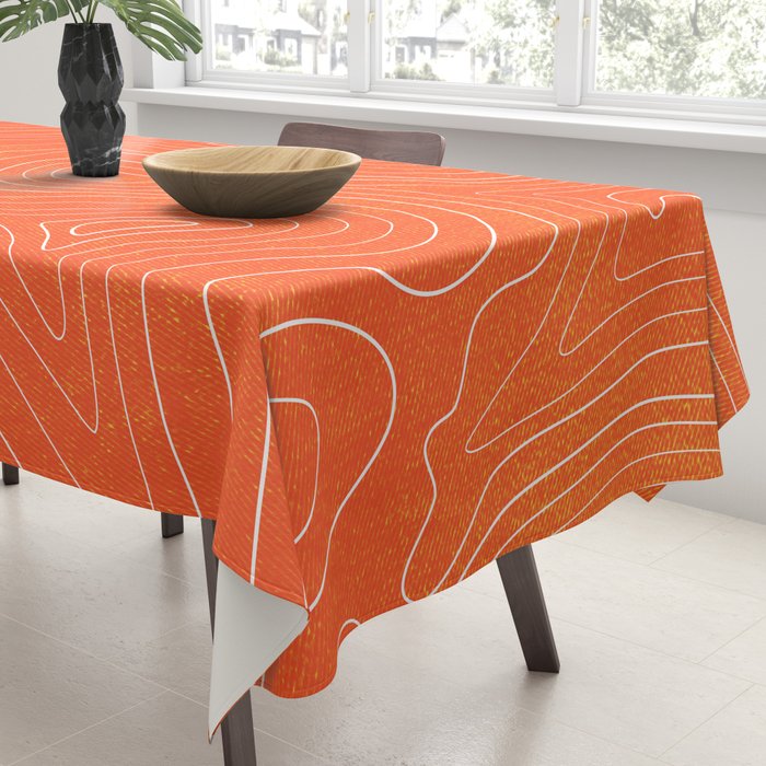 Sunset Ripple Tablecloth Gallery Image 3