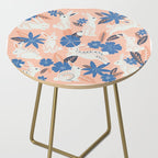 Bunnies & Blooms - Blue & Blush Palette Side Table Gallery Image 2