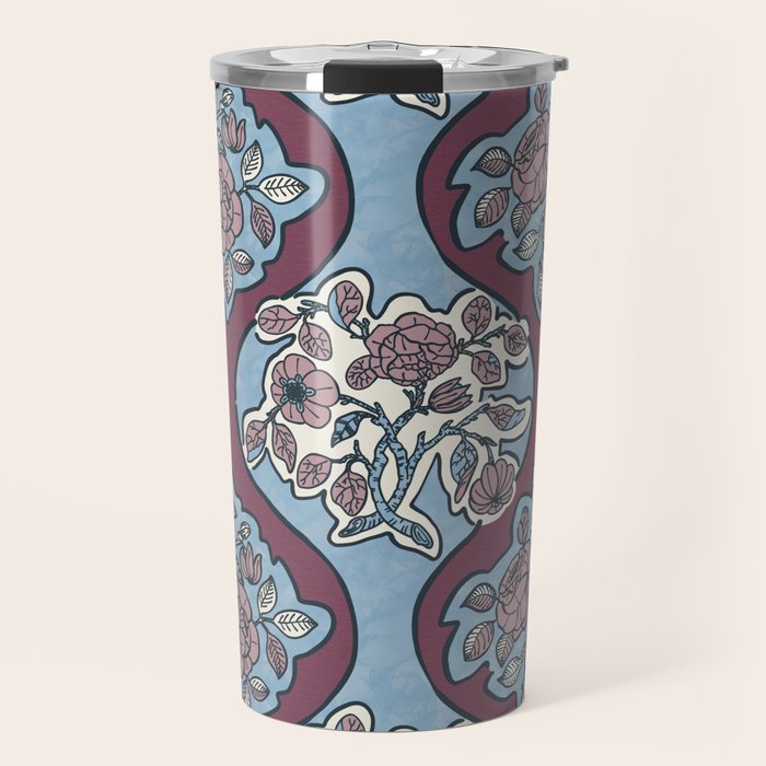 Antique Floral Beauty PB Travel Mug Gallery Image 1
