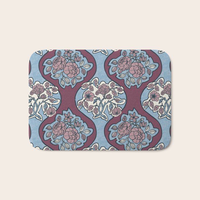 Antique Floral Beauty PB Bath Mat Gallery Image 1