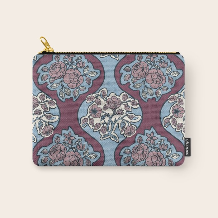 Antique Floral Beauty PB Carry All Pouch Gallery Image 1