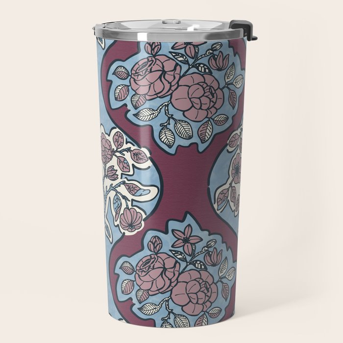 Antique Floral Beauty PB Travel Mug Gallery Image 2
