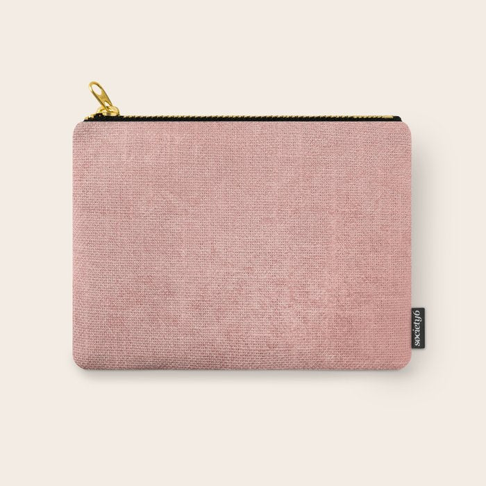 Abstract modern rose pink geometrical pattern Carry All Pouch Gallery Image 1