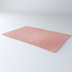 Abstract modern rose pink geometrical pattern Rug Gallery Image 3