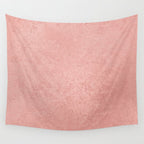 Abstract modern rose pink geometrical pattern Wall Tapestry Gallery Image 4