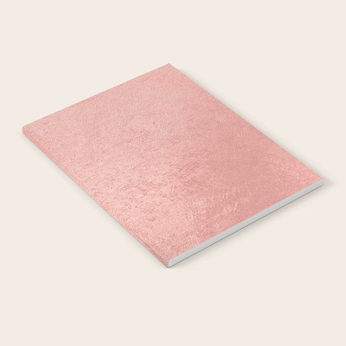 Abstract modern rose pink geometrical pattern Notebook Gallery Image 2