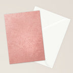Abstract modern rose pink geometrical pattern Stationery Card Gallery Image 2
