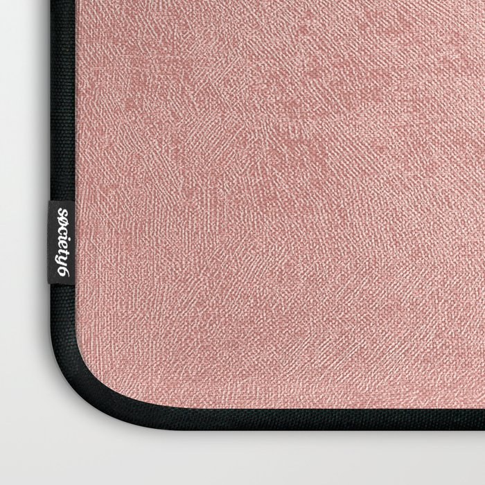 Abstract modern rose pink geometrical pattern Laptop Sleeve Gallery Image 3