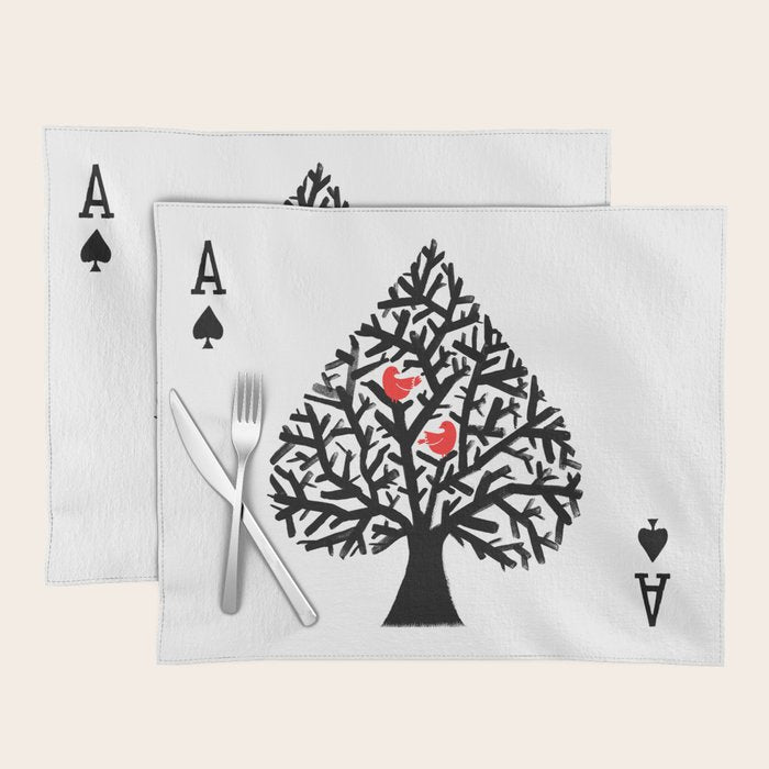Ace of spade Placemat Gallery Image 1
