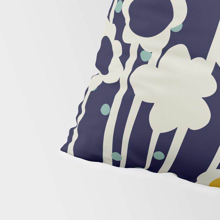 expectant iteration winter sun flowers Pillow Sham Gallery Image 4