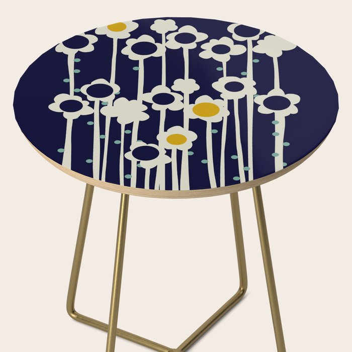 expectant iteration winter sun flowers Side Table Gallery Image 2
