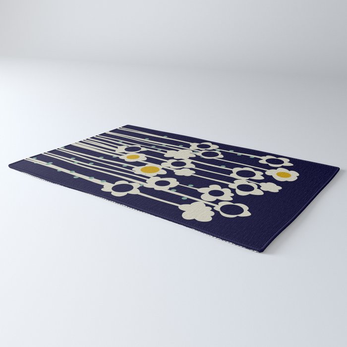 expectant iteration winter sun flowers Rug Gallery Image 3