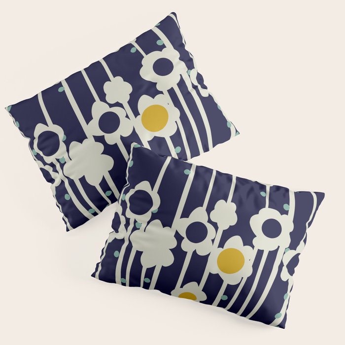 expectant iteration winter sun flowers Pillow Sham Gallery Image 1