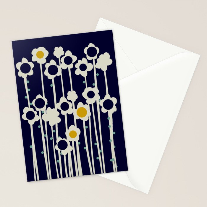 expectant iteration winter sun flowers Stationery Card Gallery Image 2