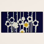 expectant iteration winter sun flowers Desk Mat Gallery Image 3