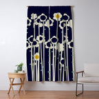 expectant iteration winter sun flowers Window Curtain Gallery Image 5