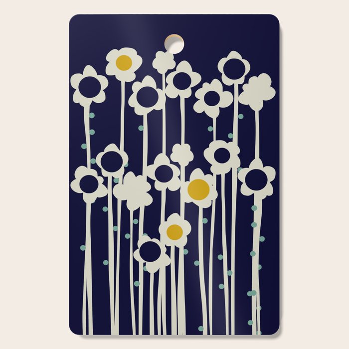 expectant iteration winter sun flowers Cutting Board Gallery Image 1