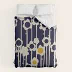 expectant iteration winter sun flowers Duvet Cover Gallery Image 6