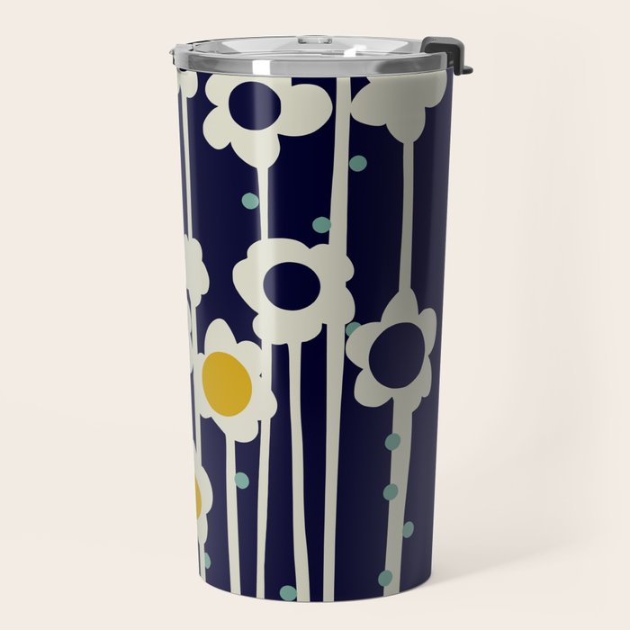 expectant iteration winter sun flowers Travel Mug Gallery Image 2