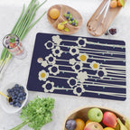 expectant iteration winter sun flowers Cutting Board Gallery Image 2